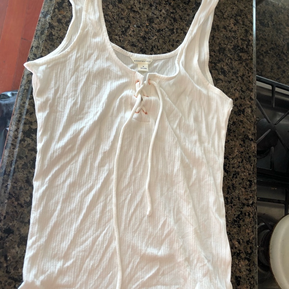🔥Aeropostale white tank top